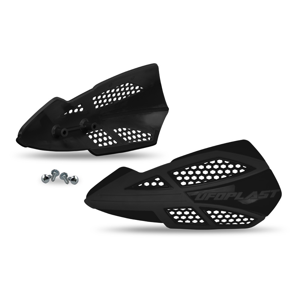 Pair of handguards UFO VOYAGER for lever mounts black