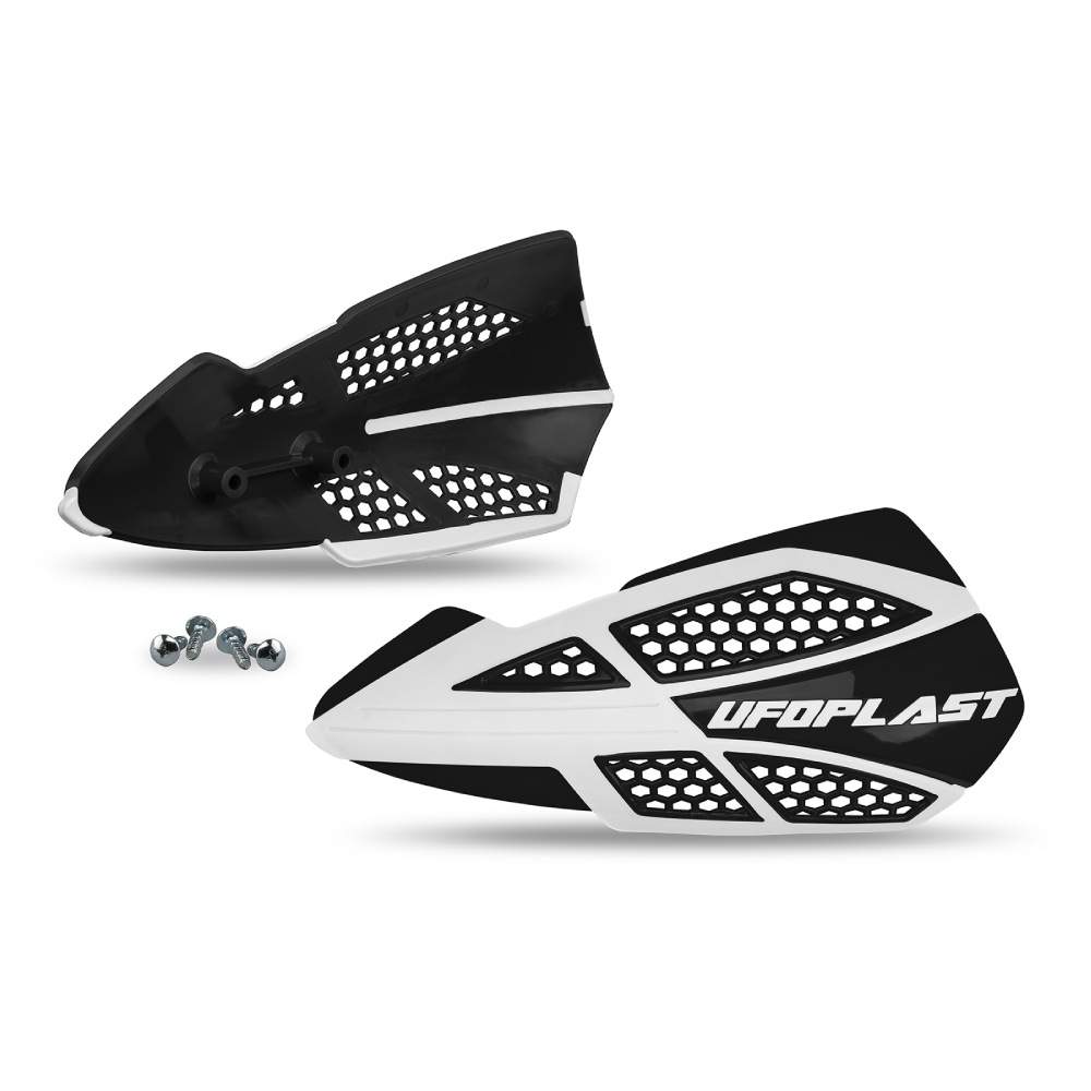 Pair of handguards UFO VOYAGER for lever mounts white