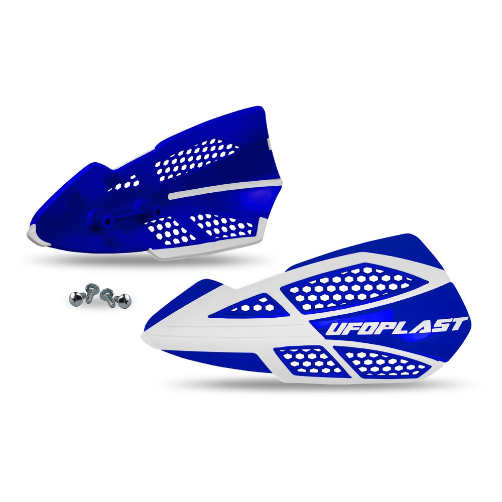 Pair of handguards UFO VOYAGER for lever mounts blue