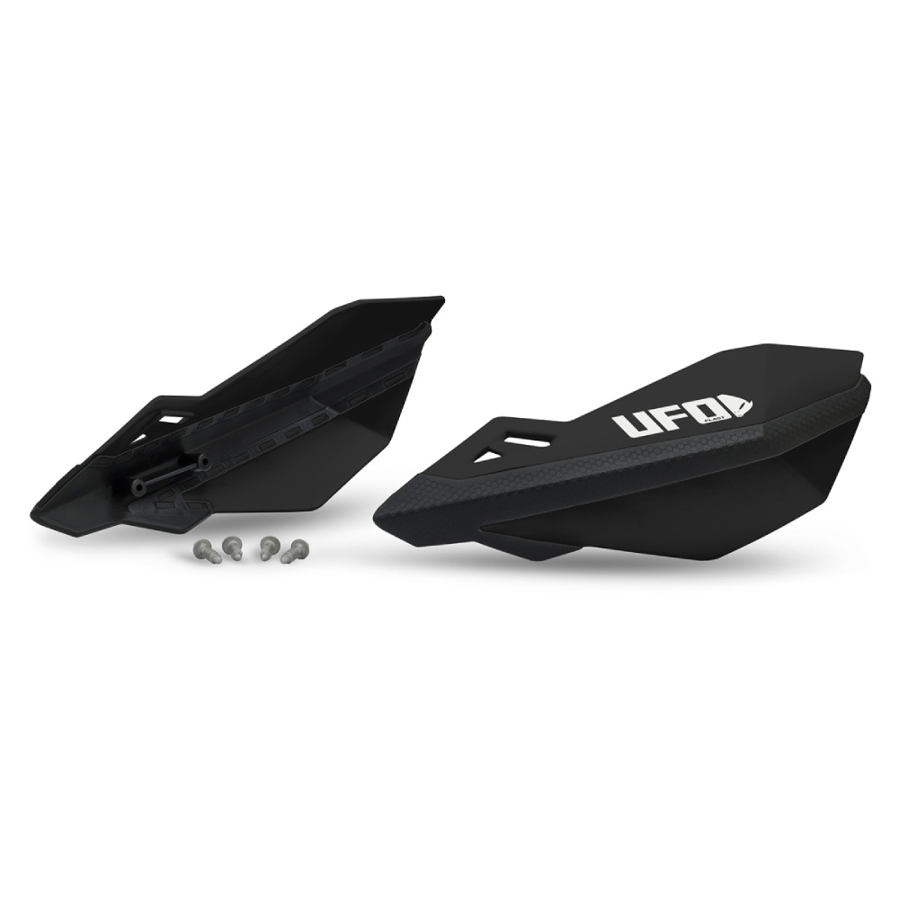 Pair of handguards UFO TRAXION for lever mounts black