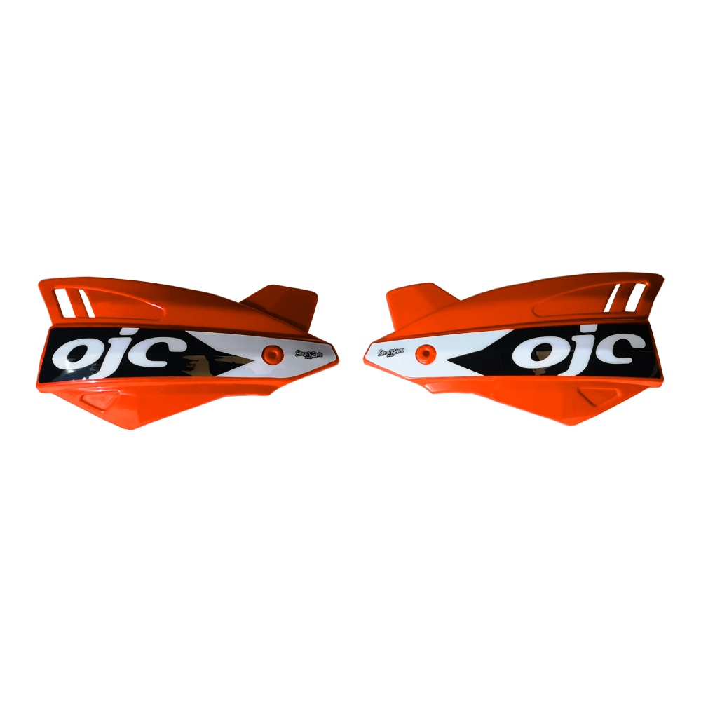 Pair of handguards OJC SHARK universal orange PNSK.A