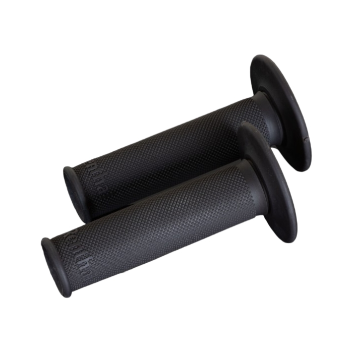 Pair of Grips Renthal Original Full Diamond Hard - black