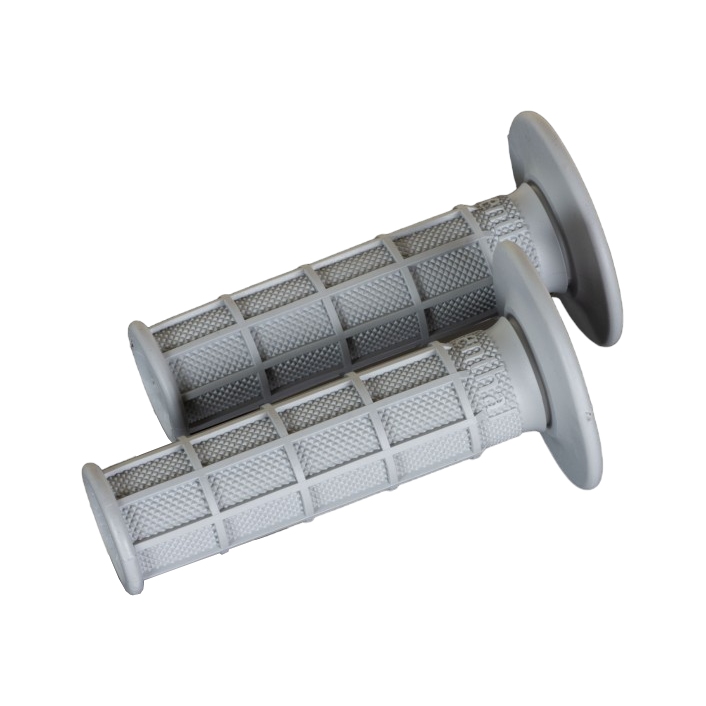 Pair of Grips Renthal Original Full Waffle Soft - grey chiaro