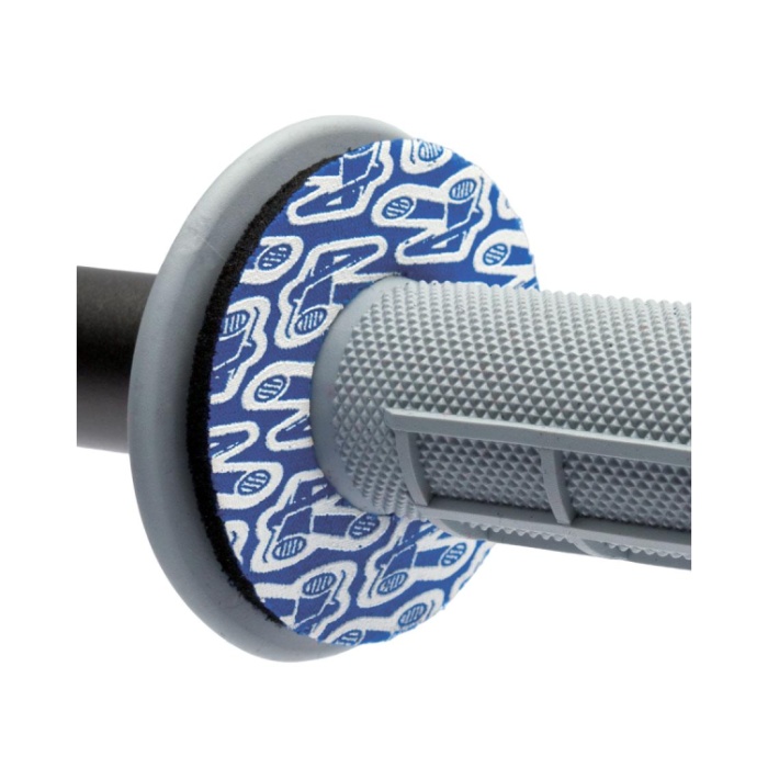 Pair of grip donuts Renthal blue