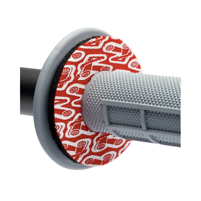 Pair of grip donuts Renthal red