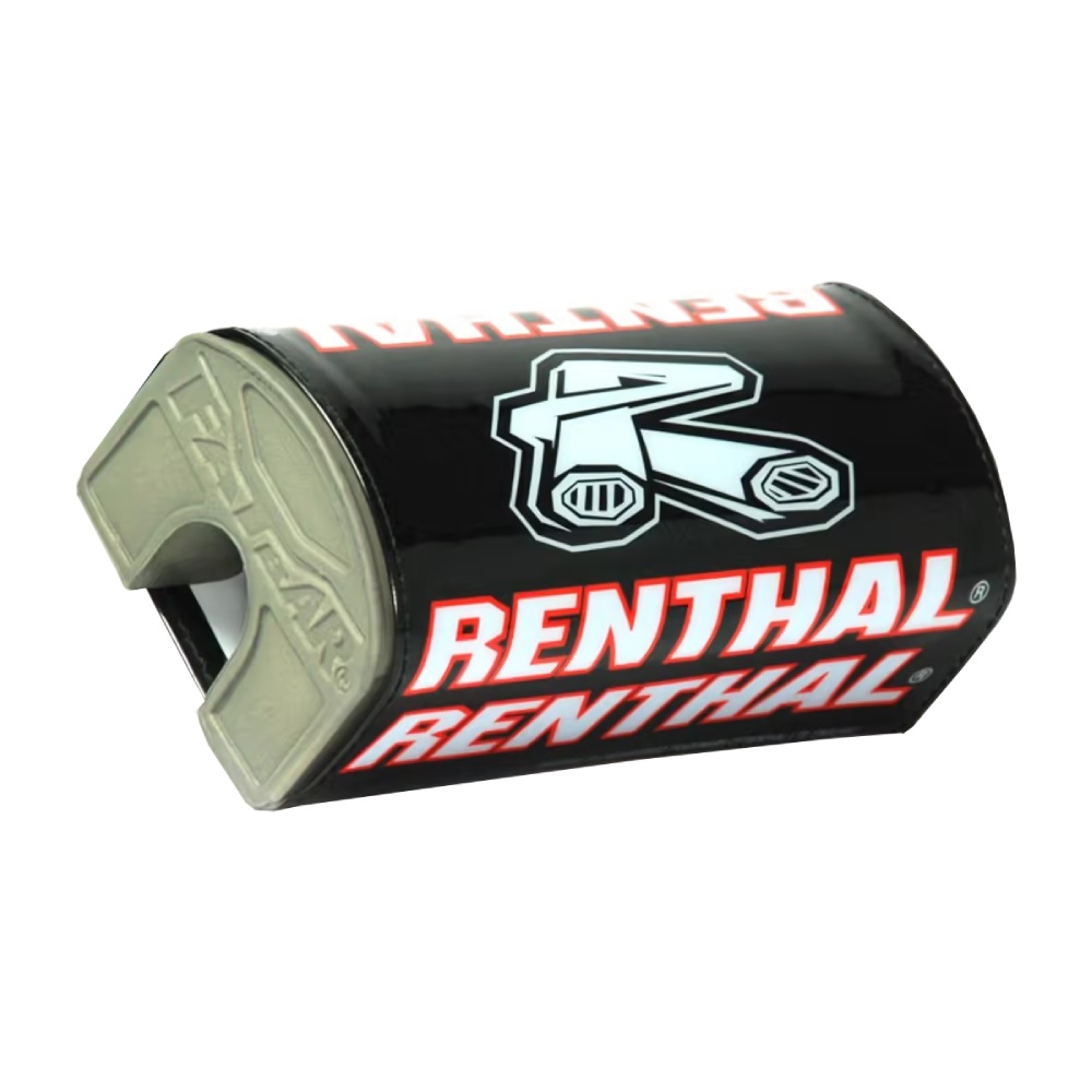 Handlebar pad Renthal black and red - Handlebar without crossbar