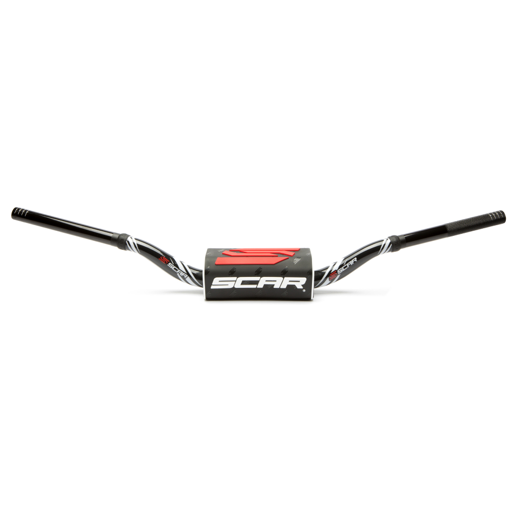 Handlebar Scar 28.6 mm O2 Graphic Colour bend RC black-black