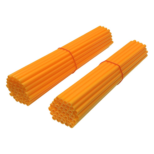 Set of 80 spoke covers neon orange Set of 80 spoke covers neon orange