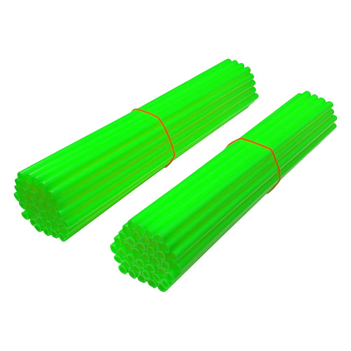 Set of 80 spoke covers neon green Set of 80 spoke covers neon green