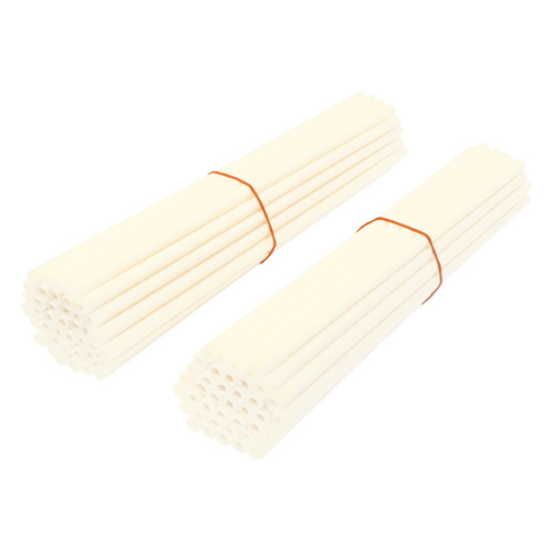 Set of 80 spoke covers white Set of 80 spoke covers white