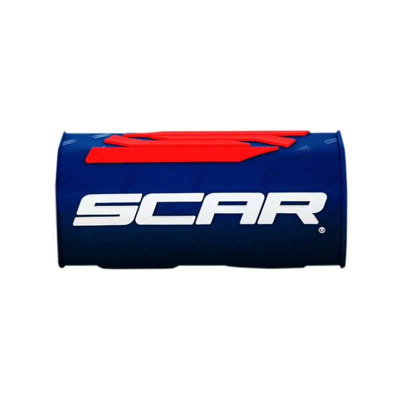 Handlebar pad Scar dark blue and white - Handlebar without crossbar