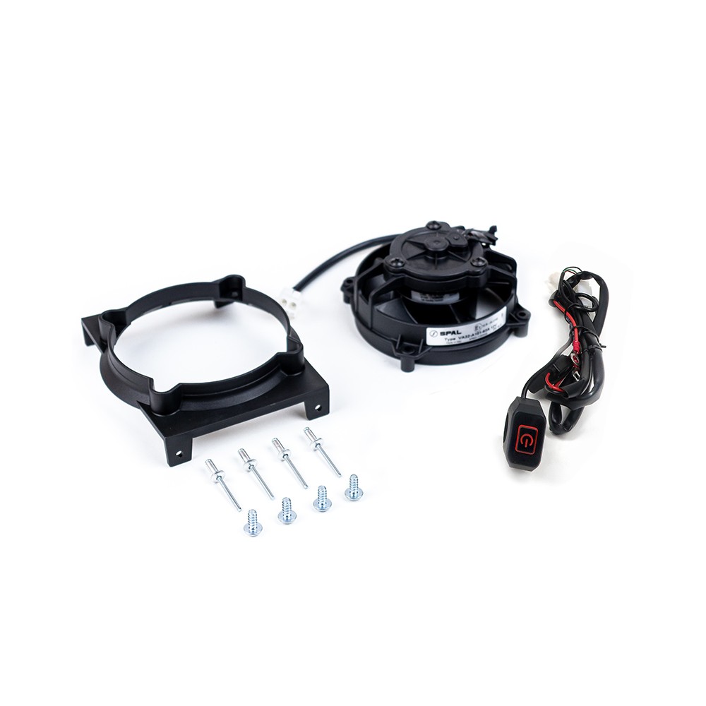 Radiator fan kit Beta RR 250 (13-19) manual SPAL SP-RFS-B1-SR