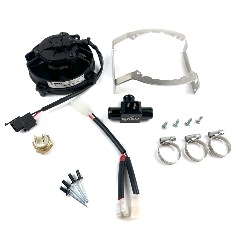 Radiator fan kit Rieju 300 MR (21-24) automatic SPAL SP-RFS-RJ