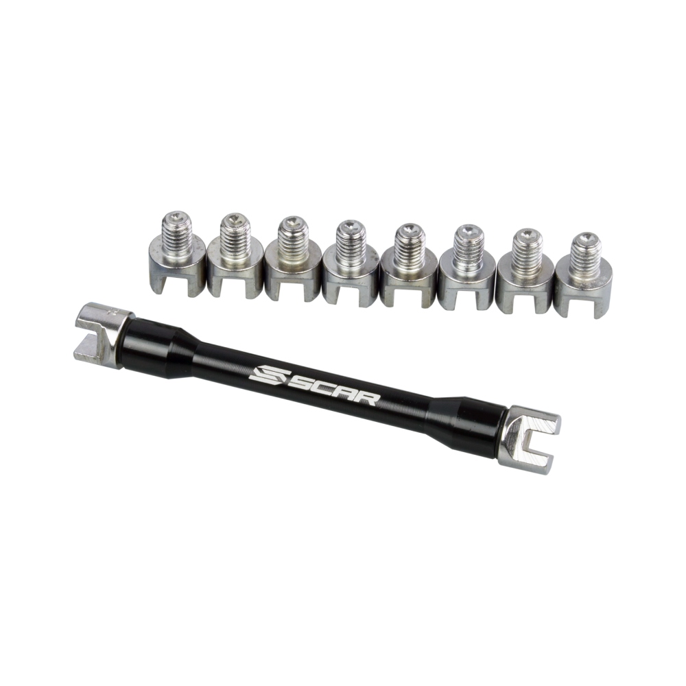 Spoke wrench with inserts Scar Spoke wrench with inserts Scar