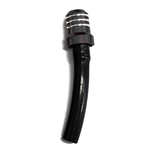Fuel tank vent with short hose black Fuel tank vent with short hose black