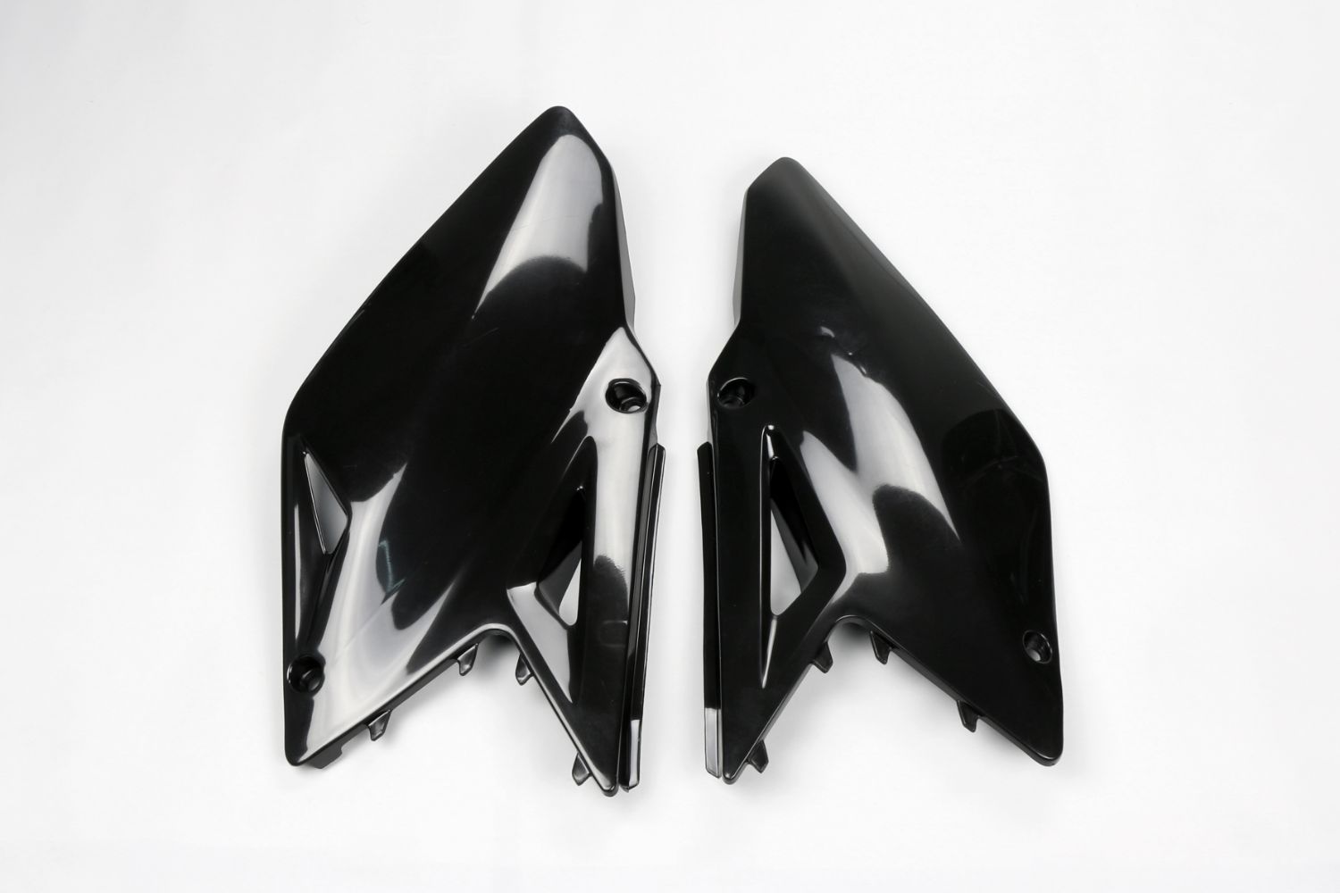Side number plates Suzuki RMZ 450 (08-17) black* SU04918-001