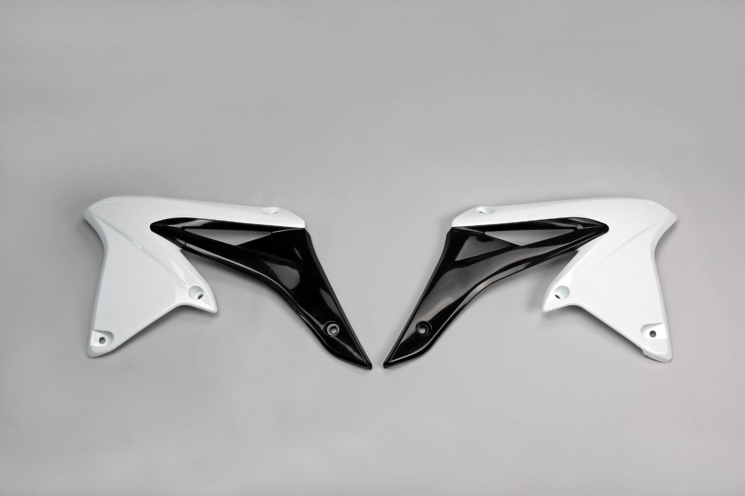 Radiator Shrouds Suzuki RMZ 250 (10-18) white and black SU04928-041