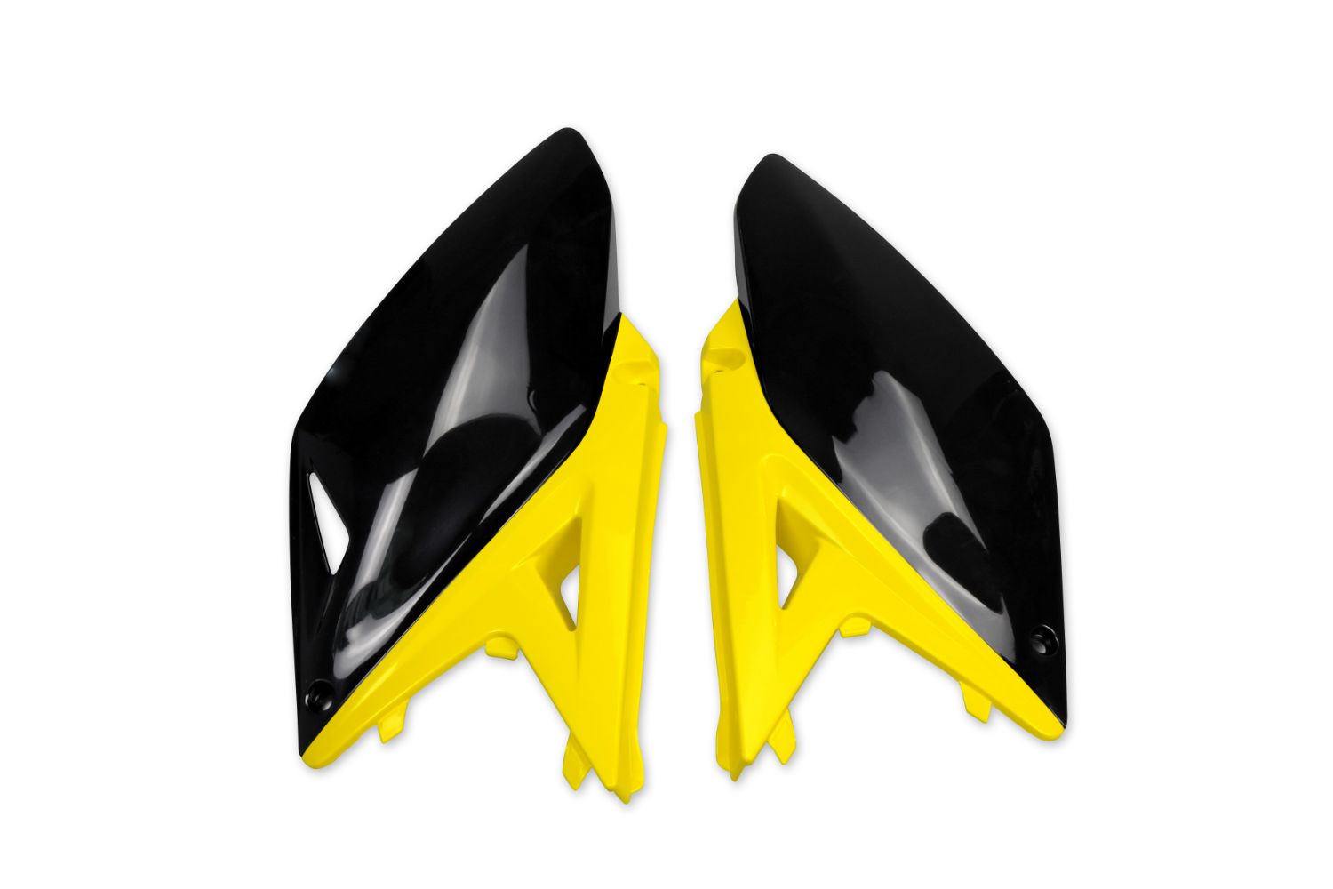 Side number plates Suzuki RMZ 250 (10-18) black e yellow* SU04929-999