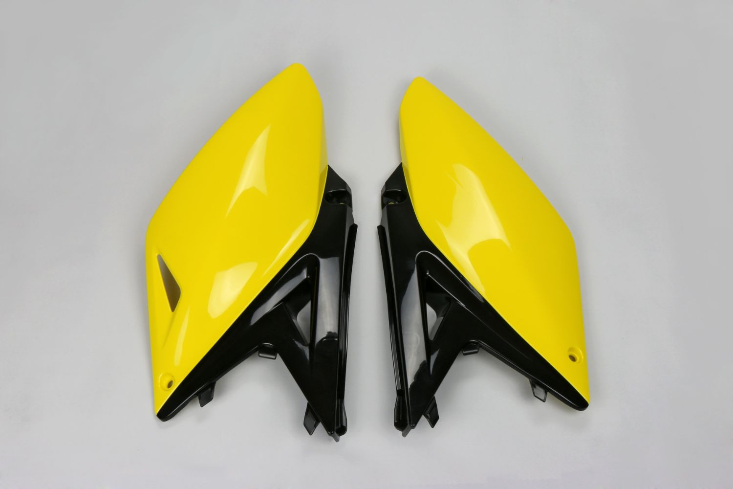 Side number plates Suzuki RMZ 250 (10-18) yellow e black* SU04929-D