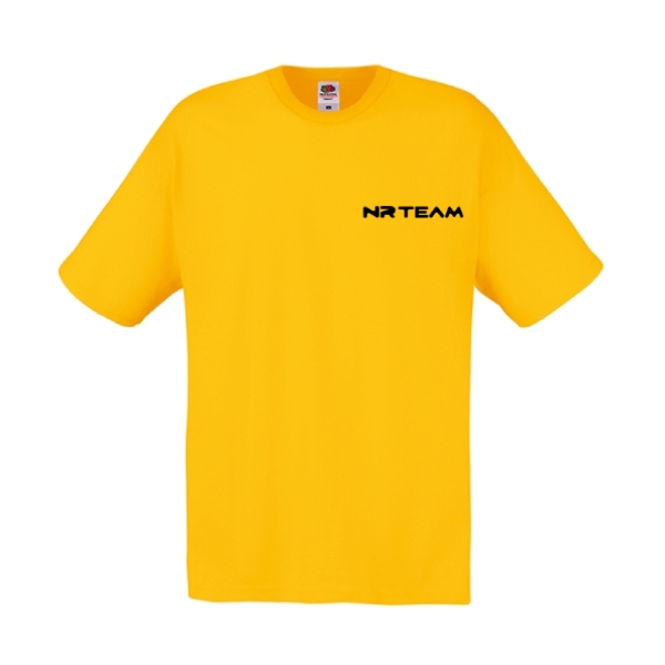 T-shirt NRTeam yellow - Size XL T-shirt NRTeam yellow - Size XL