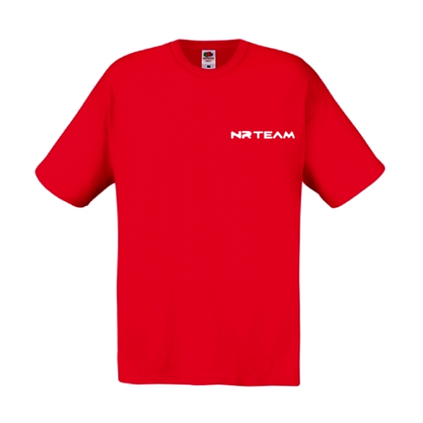 T-shirt NRTeam red - Size M T-shirt NRTeam red - Size M