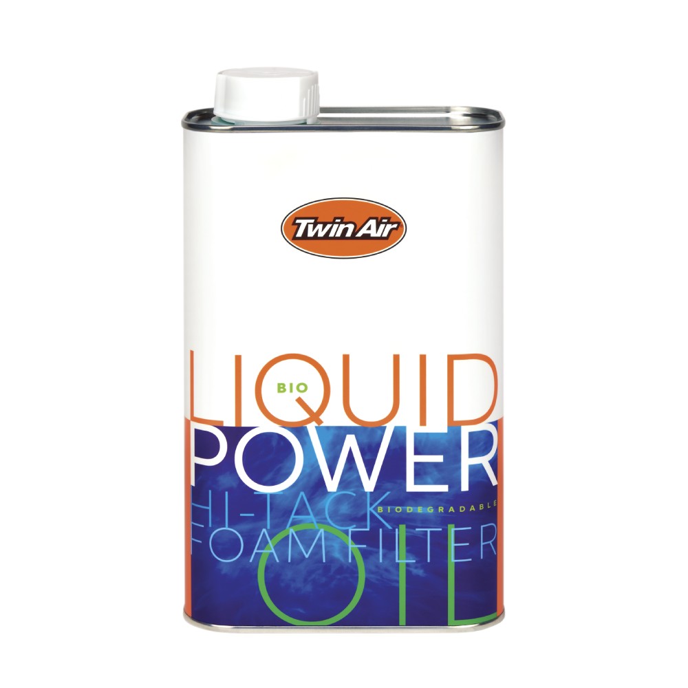 Liquid air filter oil Twin Air Bio Power - 1 lt Liquid air filter oil Twin Air Bio Power - 1 lt