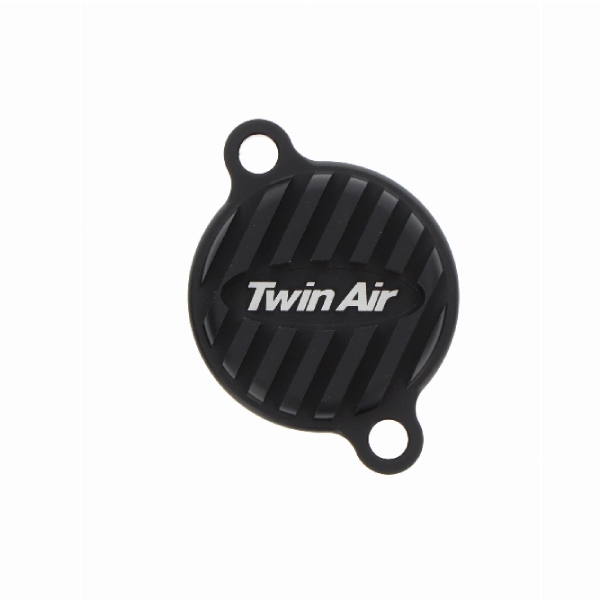 Oil filter cover Kawasaki KX 450 F (16-26) black - Twin Air TW-160312