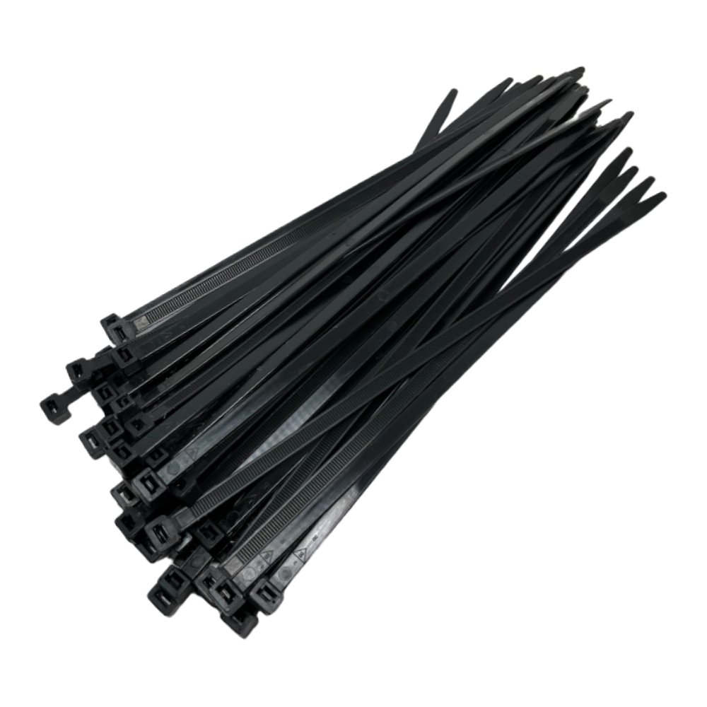Nylon cable ties Artein 7,5 x 300 mm black Nylon cable ties Artein 7,5 x 300 mm black