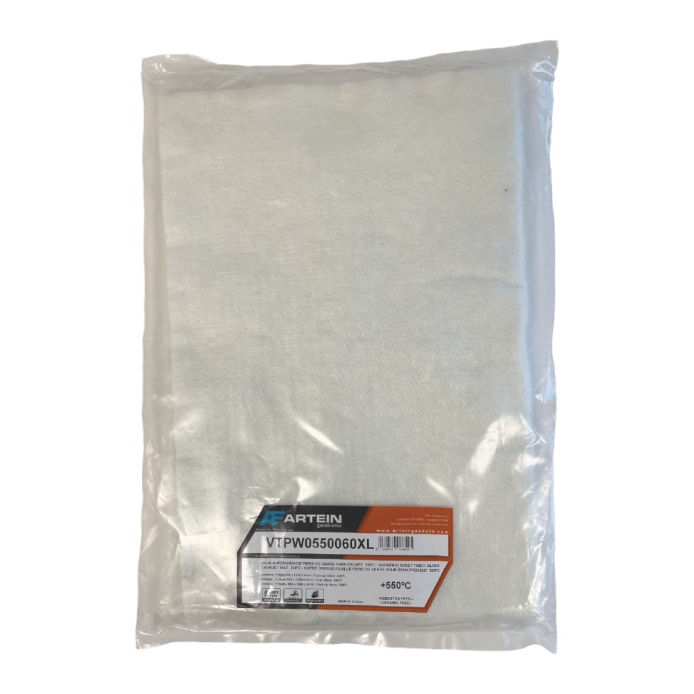 Fiberglass packing sheet Artein 50cm x 100cm universal 550°C