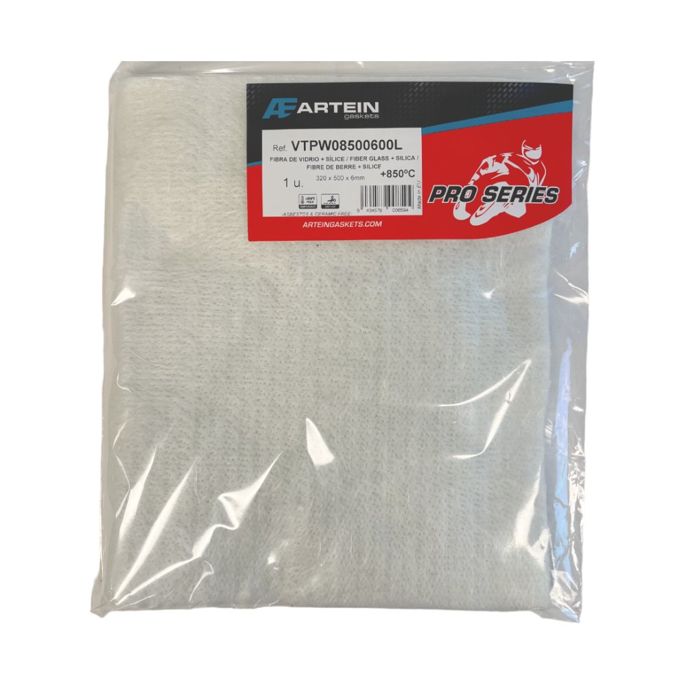 Fiberglass packing sheet Artein 32cm x 50cm universal 850°C