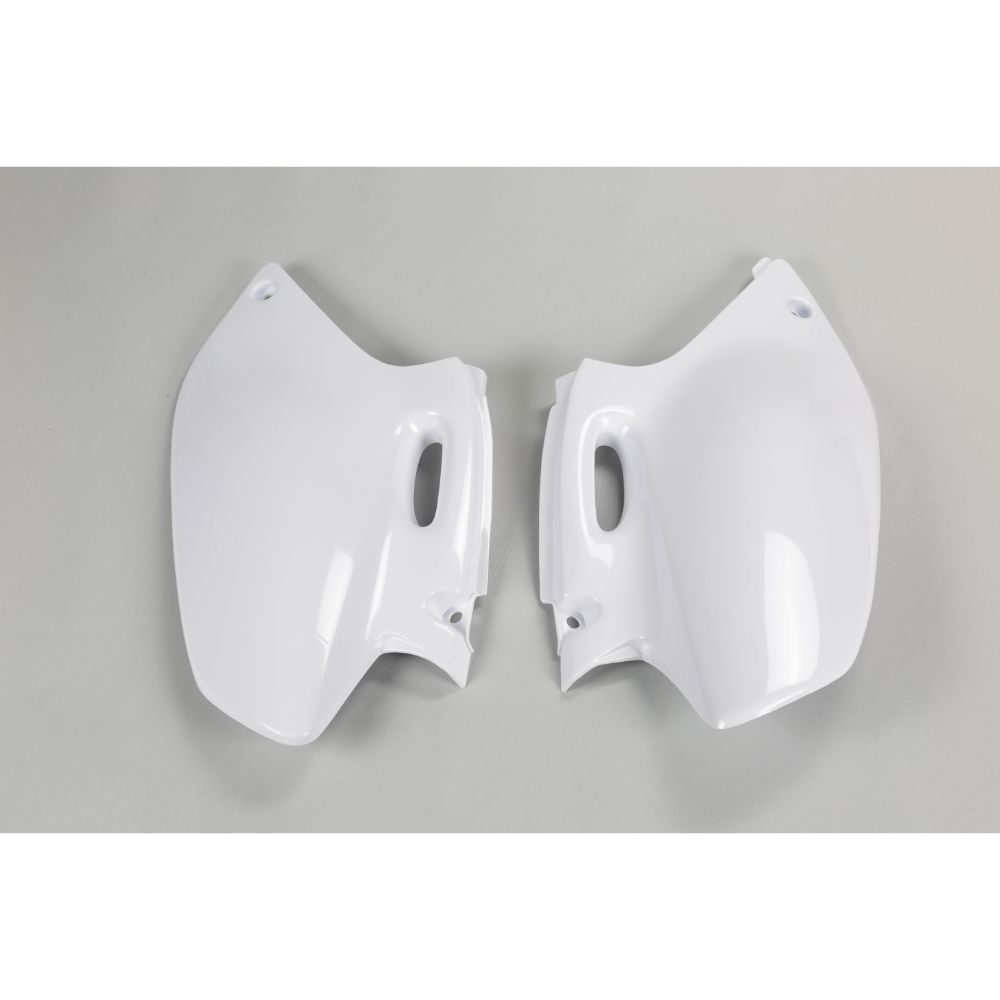 Side number plates Yamaha WR 250 F (01-02) white* YA03811-046