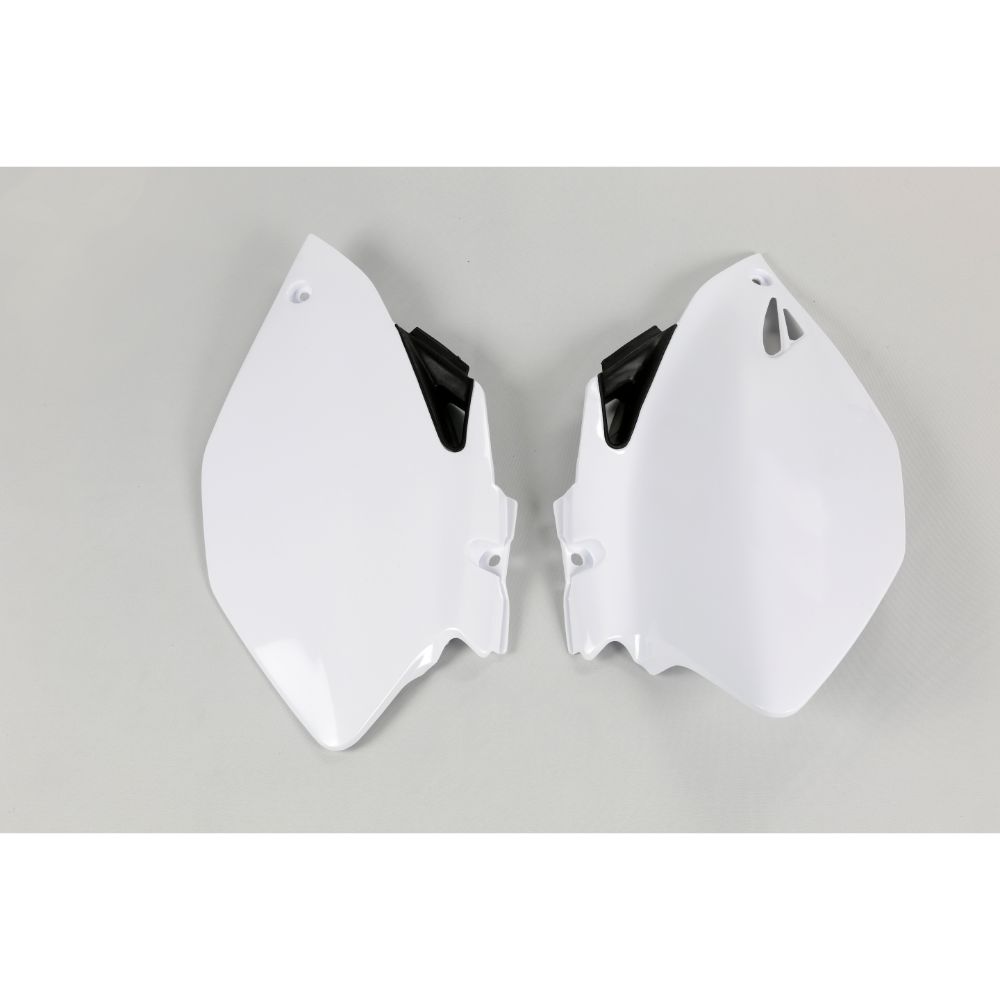 Side number plates Yamaha YZ 250 F (06-09) white e black* YA03883-046